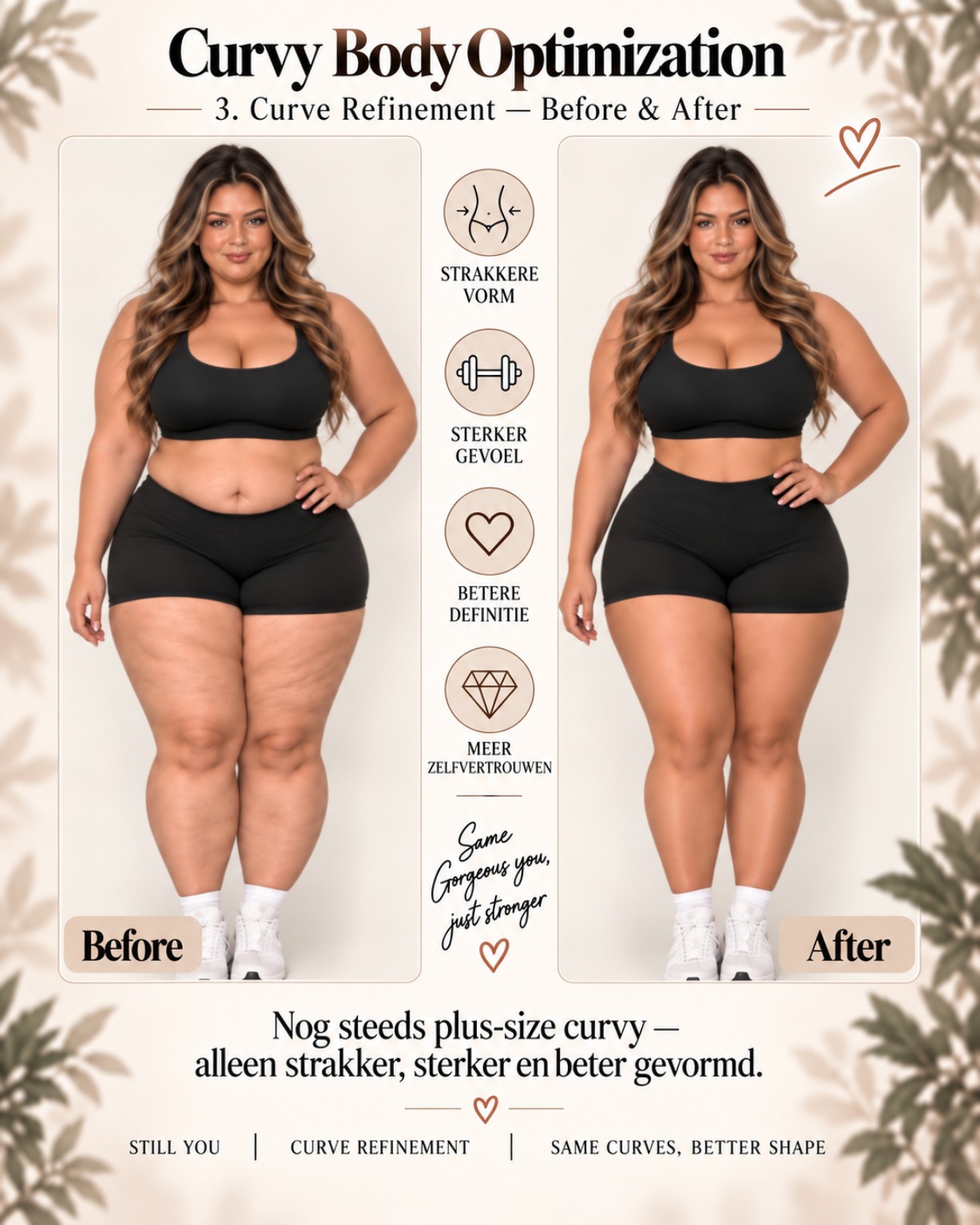 Curves verfijnen — conceptillustratie